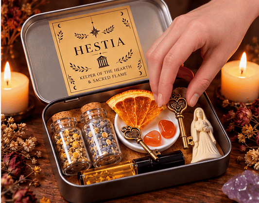 🔮Handmade Goddess Altar Tin Kit – Discover Your Divine Calling with Unique Ritual Accessories 🌙💫