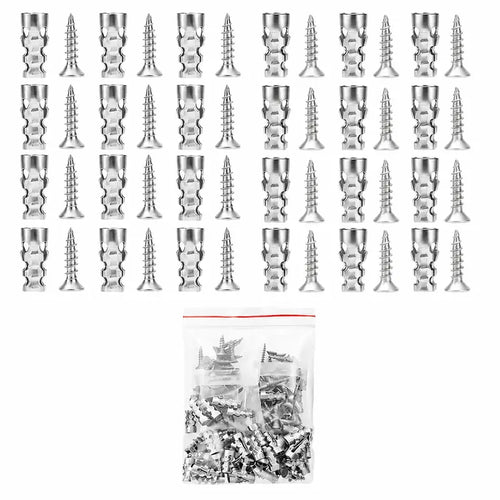 6x14mm Short Expansion Screws Set - 30Pack
