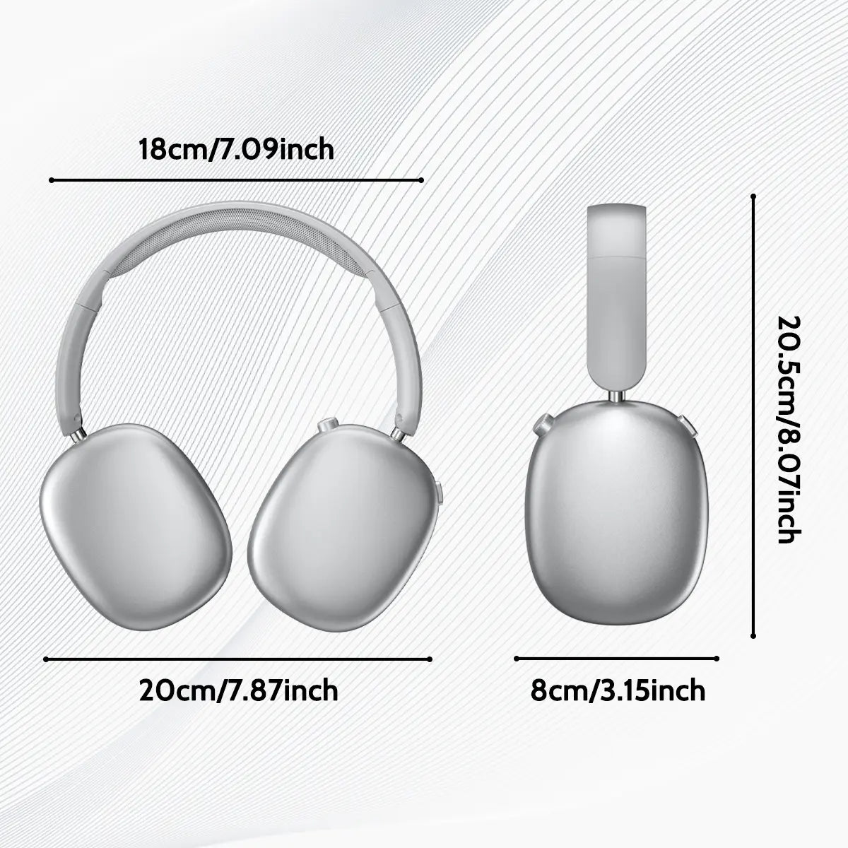 Wireless Over-ear Headphone for Sports & Gaming