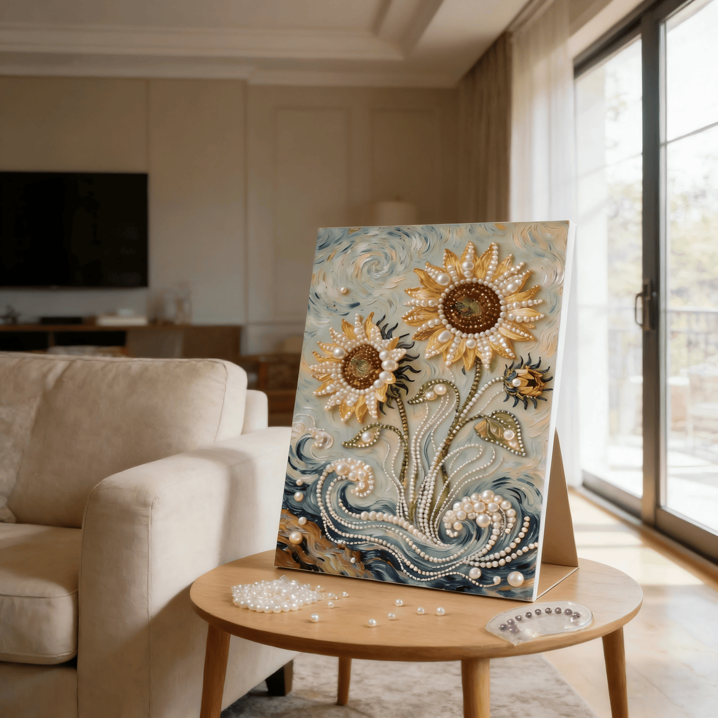 ⚡️Buy 2 Free Shipping🏰✨DIY Beaded Art Kit - Castle Pearl Painting