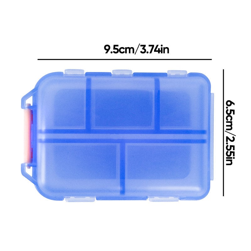 🌸Mother's Day Sale 50% OFF🔥Travel Pill Organizer Box (161 Labels for Customization)