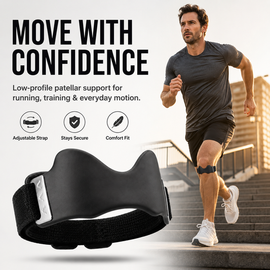 🔥Silicone Patella Knee Strap for Knee Pain Relief