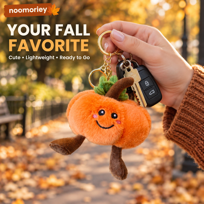 Adorable Pumpkin Family Soft Plush Collectable Stuffed Animal Halloween Fall Autumn Harvest Decoration Gifts