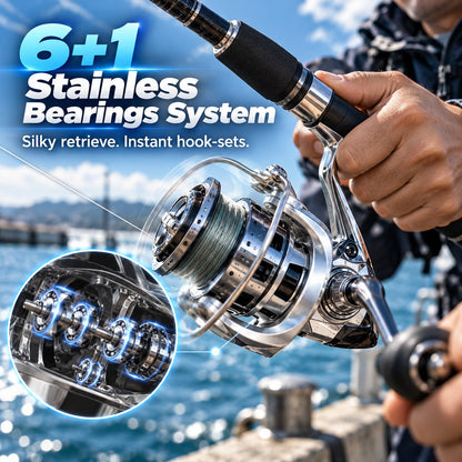 🔥HOT SALE🔥🎣 Single-Hand Jigging Reel