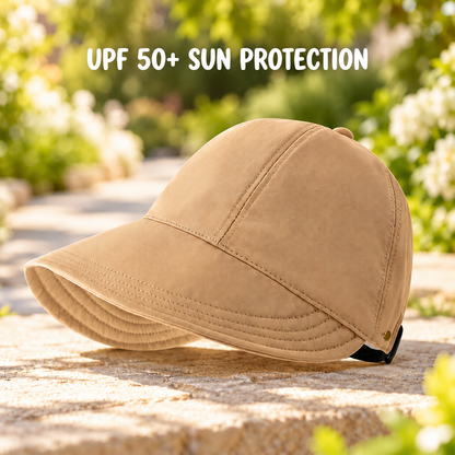 Women's Wide Brim Sun Visor Hat