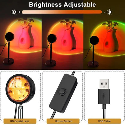 Upgraded Sunset Lamp Projector