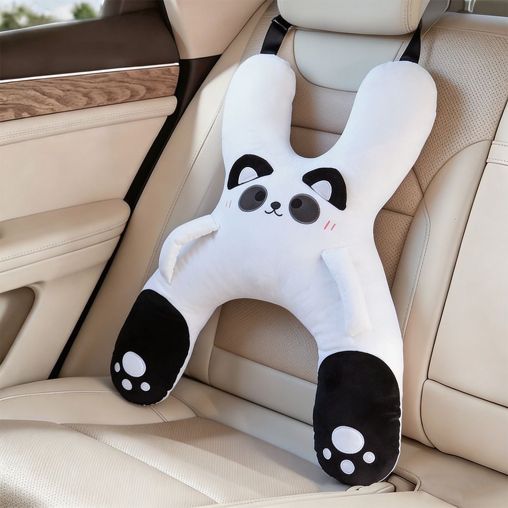 Kids Car Travel Pillow | Plush Head & Neck Support Buddy