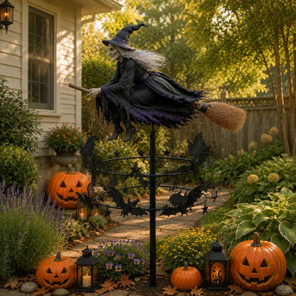 Halloween Early Bird Special🧙‍♀️ The Enchanted Witch Garden Wind Spinner