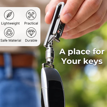 🔑 Lightweight Belt Key Clip – Keep Your Keys Close & Easy to Reach