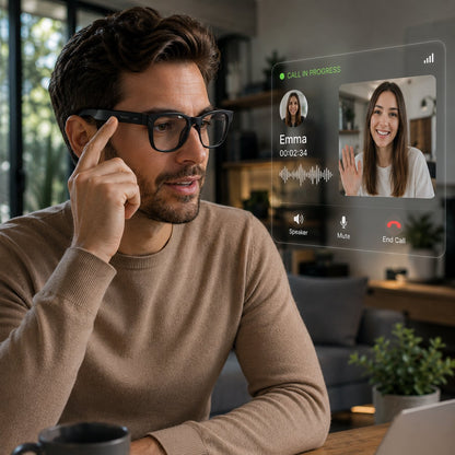 👓 50% OFF AI Smart Glasses 🎥 4K POV Camera | Multi-Language Translation & AR Navigation