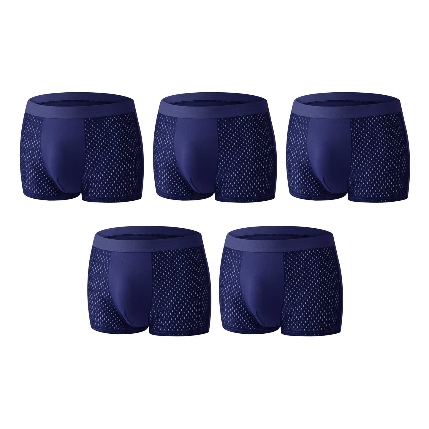 🔥 Bestseller Premium Leakproof Ice Silk Mesh Men's Boxer Briefs