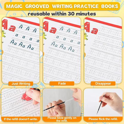 6-Piece Magic Grooved Writing Practice Kit