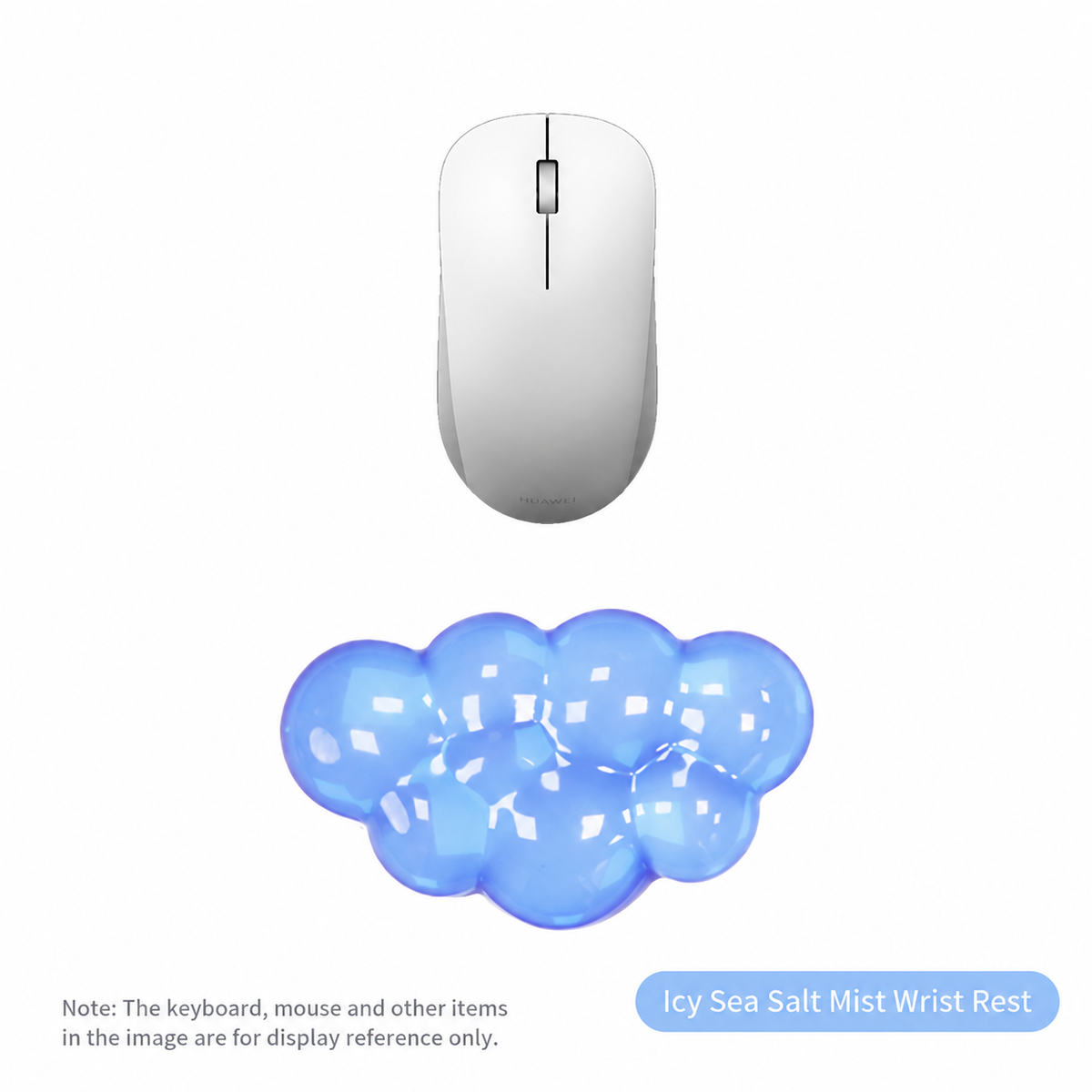 ☁️ Cloud Gel Wrist Rest Set – Soft Keyboard & Mouse Support for Work, Study & Gaming