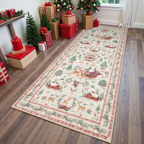 Christmas runner rug