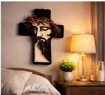 Handcrafted Crochet Cross