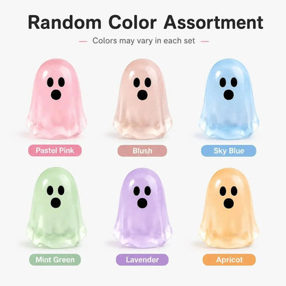 🔥LAST DAY 50% OFF - Glow-in-the-Dark Cute Ghost Resin Bead Set