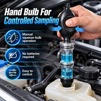 🚗 Combustion Leak Tester Kit – Detect Possible Head Gasket & Cooling System Leaks 🔧