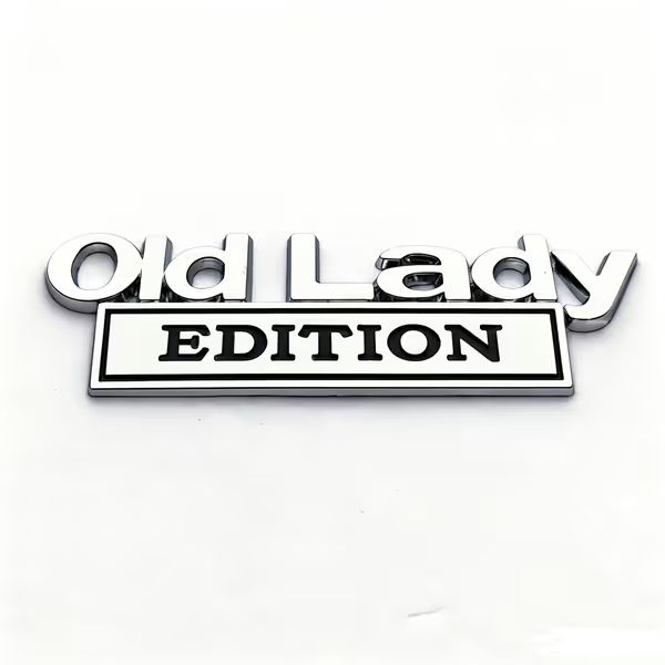 New Year Hot Sale  - 🚗 Old Man Edition Car Emblem