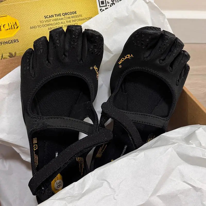 Classic FiveFingers Ballet Flats| Split-Toe Design, Breathable Barefoot Comfort