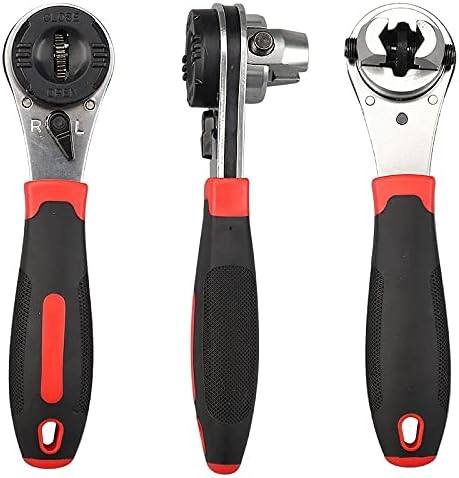 🔥49% OFF | Adjustable Ratchet Wrench 6-22mm 🛠️ Heavy Duty CR-V Steel Repair Spanner