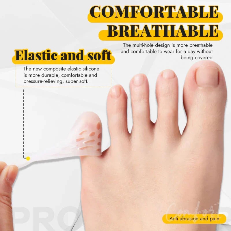 🔥Silicone anti-friction toe protector