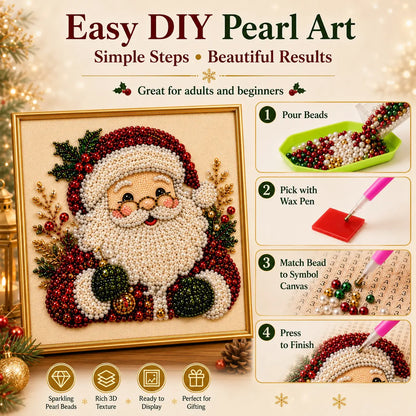 ❤️ Craft Magical Memories: 5-Theme 3D Pearl Art Kit for the Family 🎨
