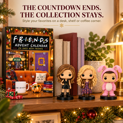 ☕ Friends Advent Calendar – 24 Days of Collectible Character Surprises for TV Fans