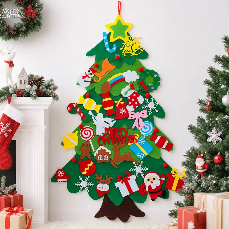 3.3FT DIY Felt Christmas Tree