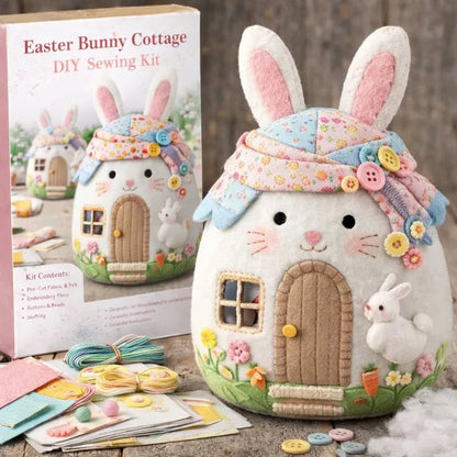 🔥DIY Easter Egg Cottage Sewing Craft Kit
