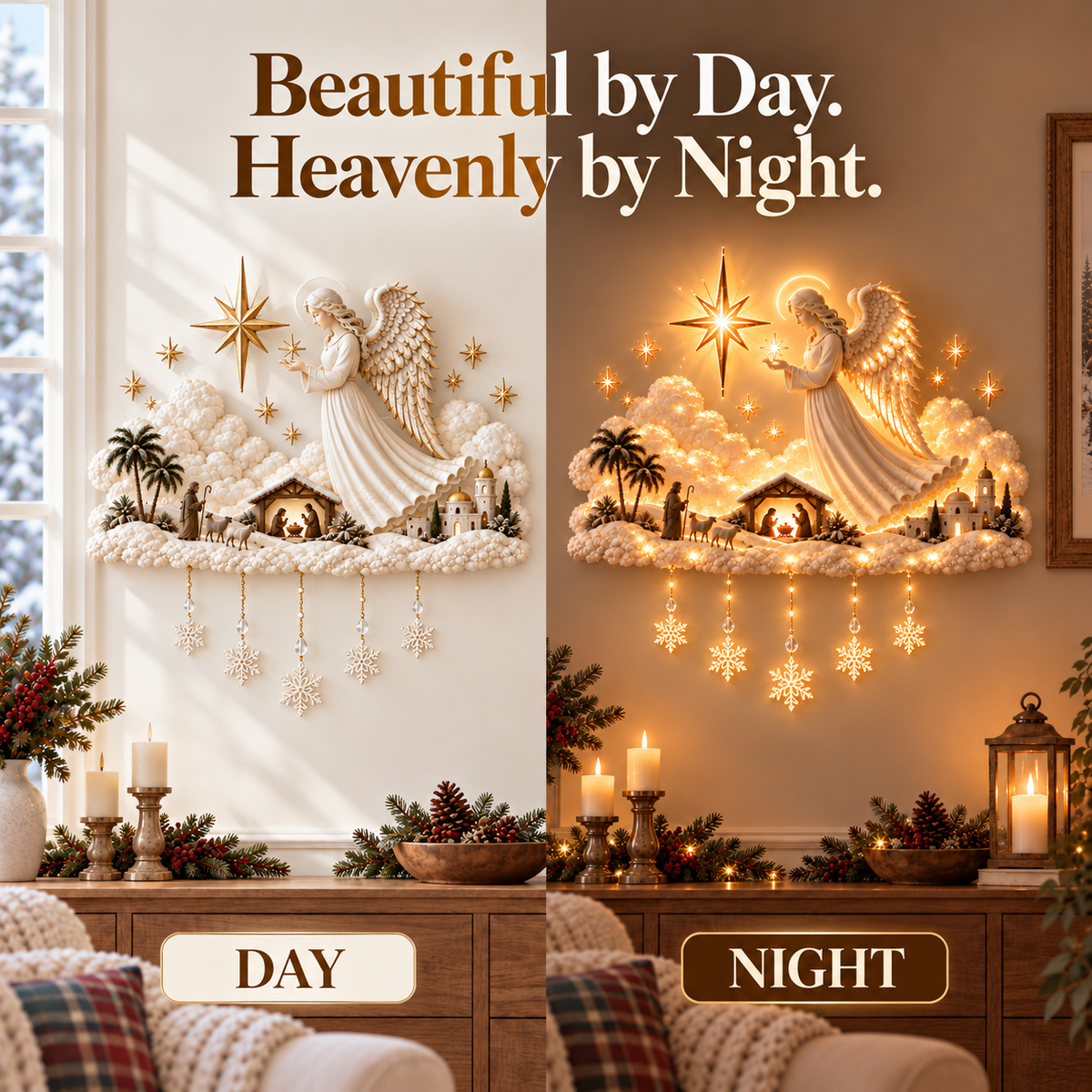 ✨Last Day 56% OFF✨ Christmas Blessing Angel Glow