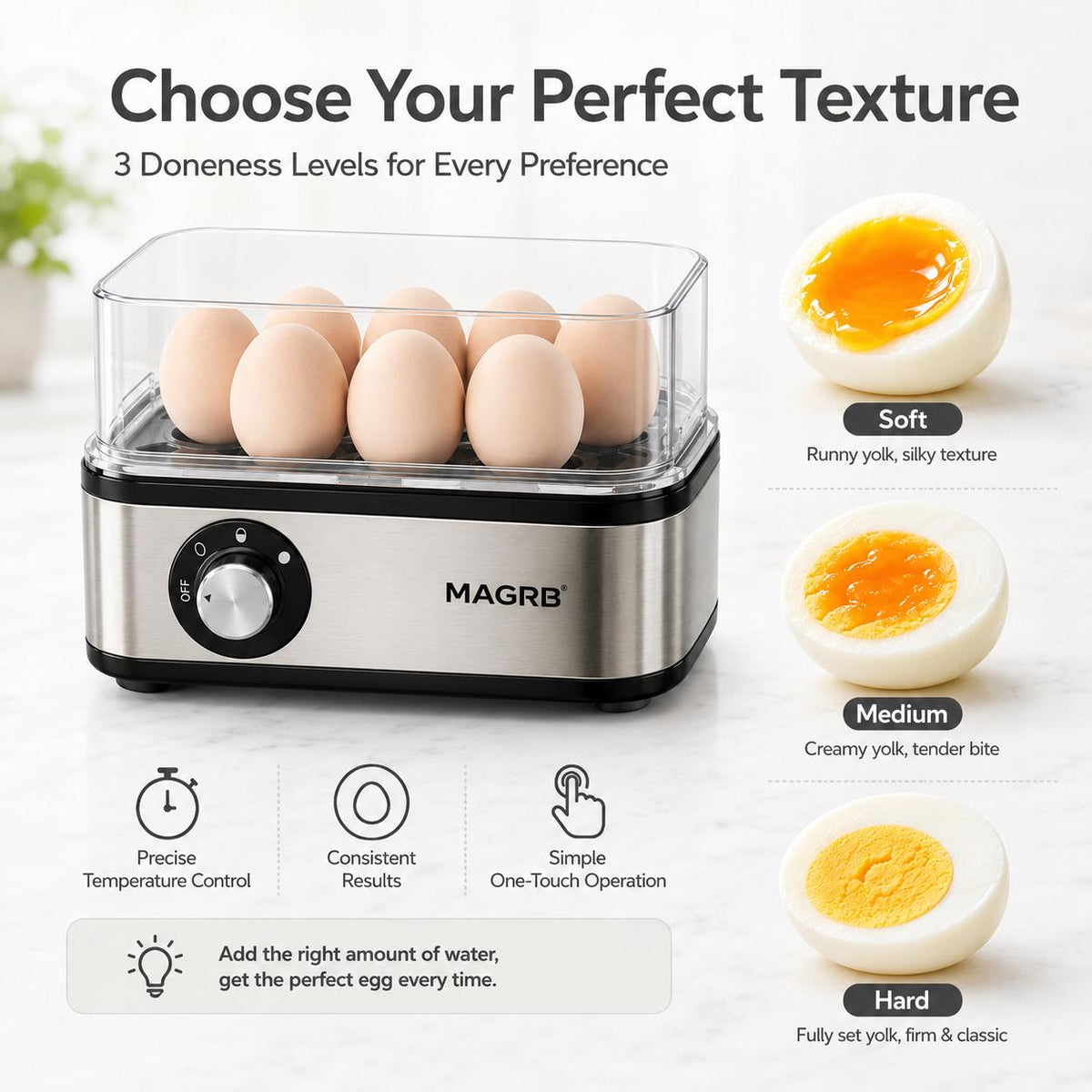 🔥Early Black Friday-Multifunctional Egg Steamer with Clear Lid
