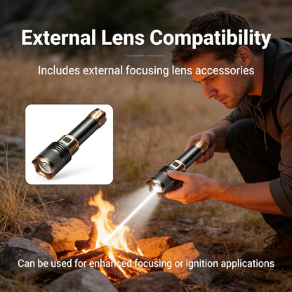 🔦Rechargeable Outdoor Long-Range Ultra-Bright Laser Flashlight