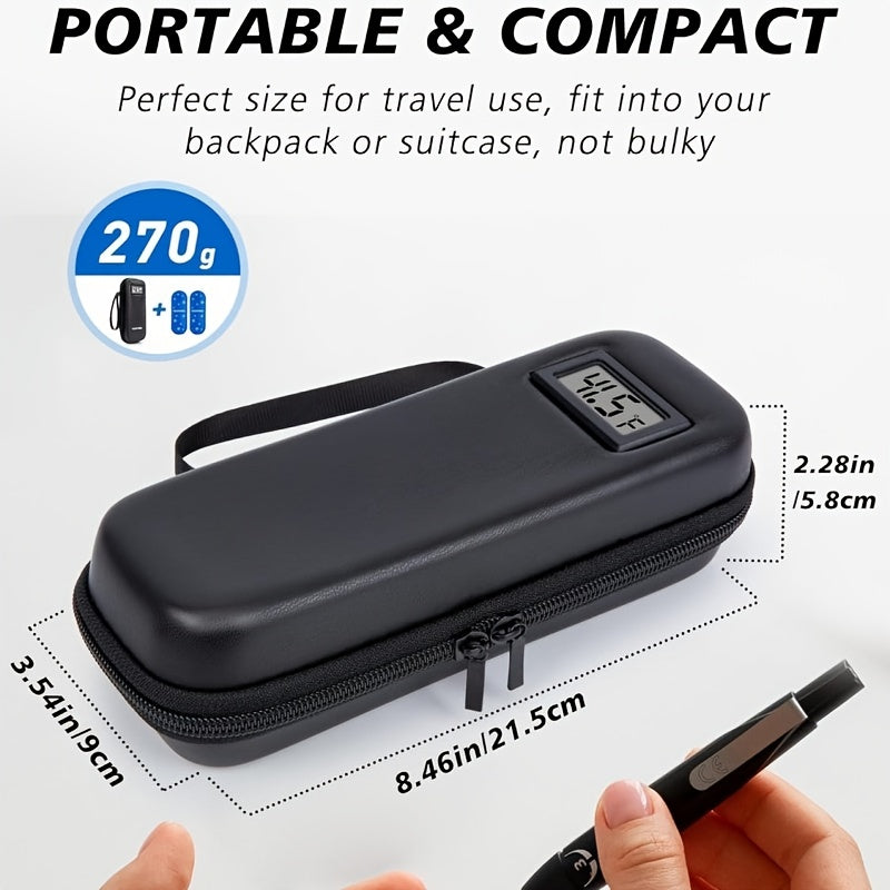 🔥Insulin Cooler Travel Case with Temperature Display