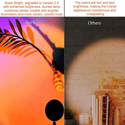 Upgraded Sunset Lamp Projector
