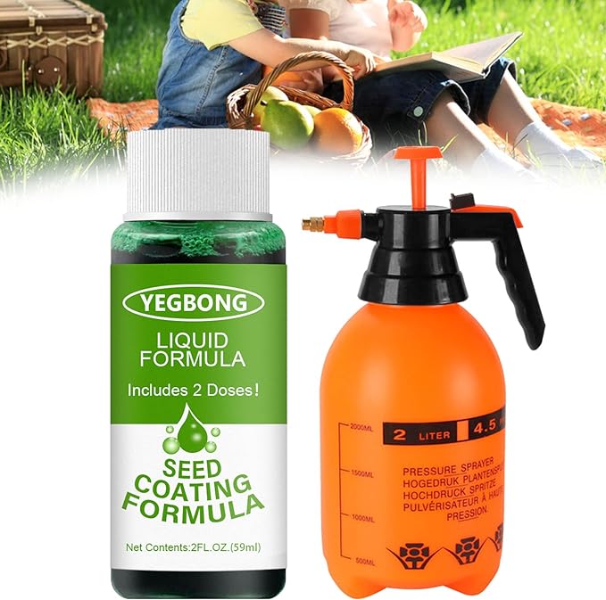 🔥🔥Gardening Promotion Save 70%-GreenRevive HydroSeeding Lawn Solution