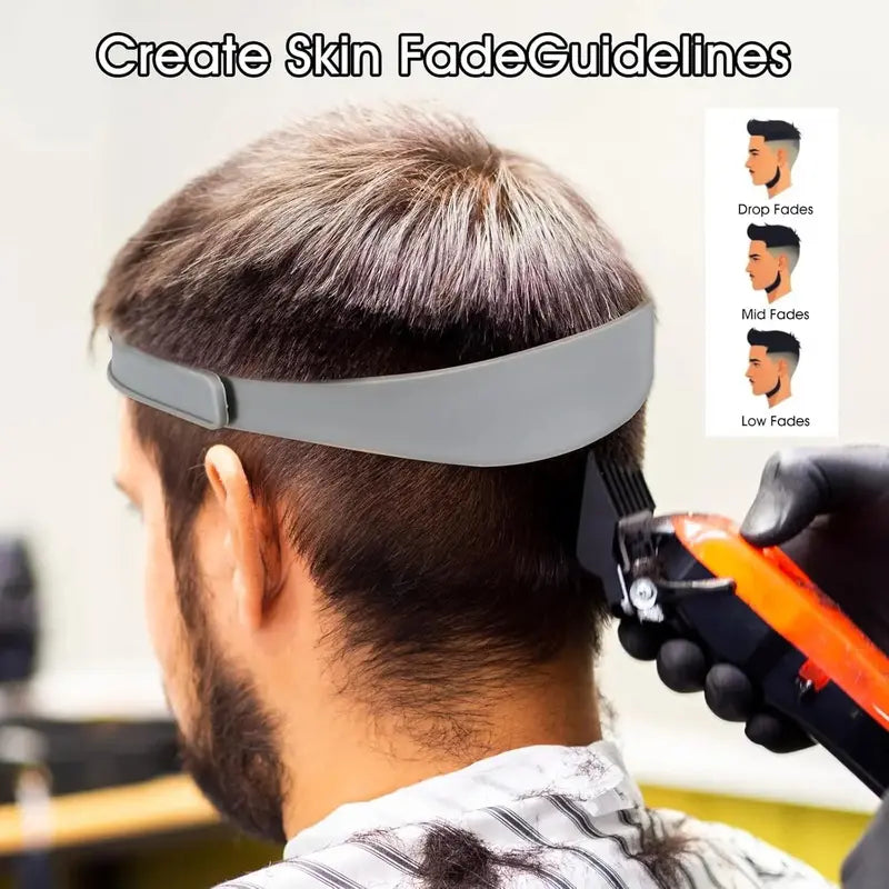 Unisex 4-Piece Hair Cutting Guide Kit