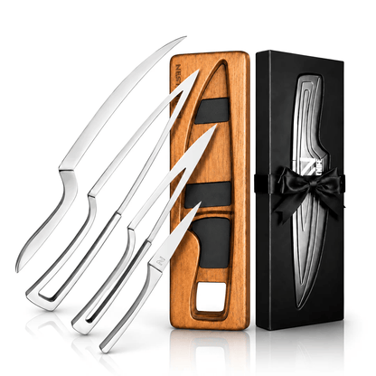 ✨ NestKnife Magnetic Japanese Steel Knife Set | Space-Saving Kitchen Upgrade