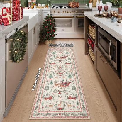 Christmas runner rug