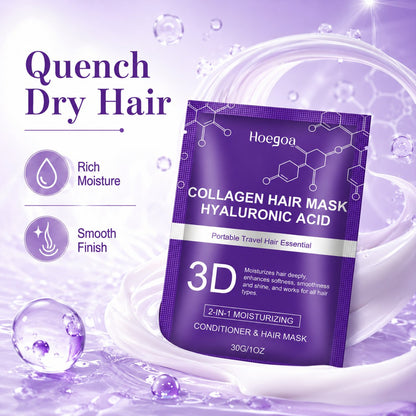 Collagen & Hyaluronic Acid 2-in-1 Hair Mask/Conditioner Sachet