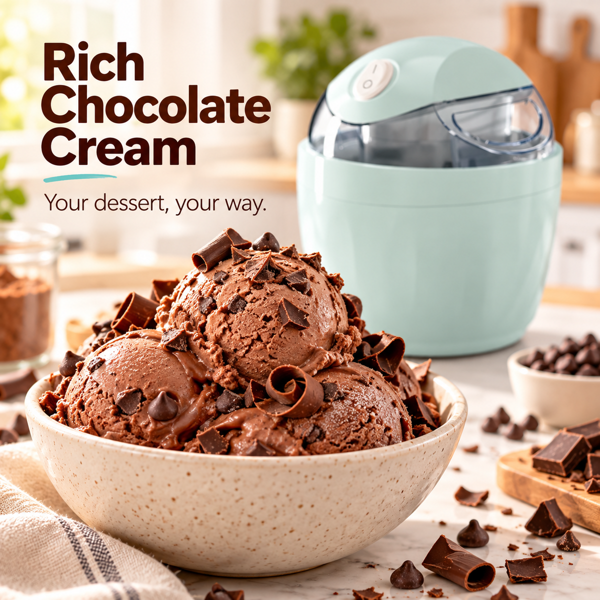 CreamCloud™ — Your Favorite Ice Cream, Your Ingredients, Your Way.