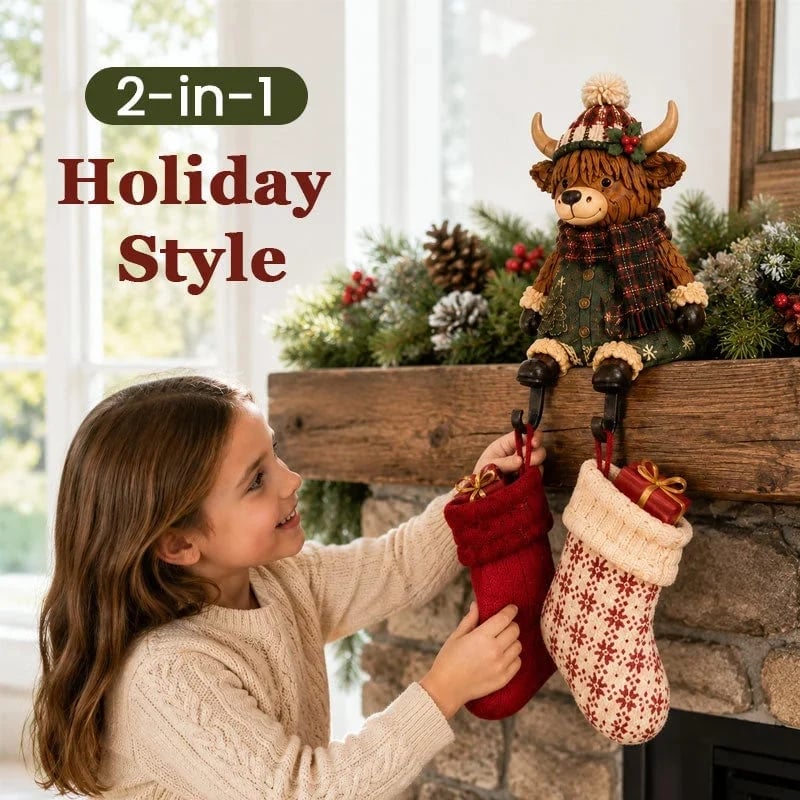 🔥 Flash sale 49% OFF - Christmas Stocking Holder Shelf Sitters (📦Buy 2 Free Shipping)