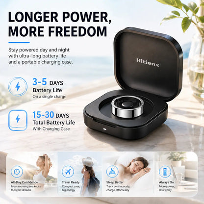 Smart Ring - Wellness Tracker with Heart Rate & Sleep Insights