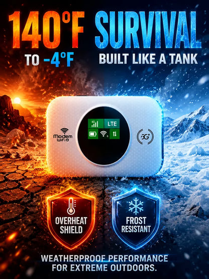 Starlink-Powered Portable 5G Router — LIFETIME ZERO MONTHLY FEES, 100% Global Signal!