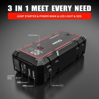 6400mAh Portable Car Jump Starter