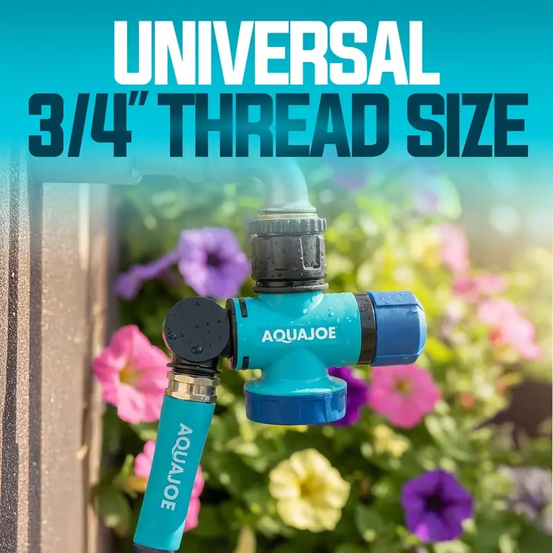 💦 Aqua Joe Multi-Function Garden Hose Connector