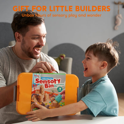 🦖 Kids Sensory Play Bin – Dinosaur, Space, Ocean & Halloween Activity Kit
