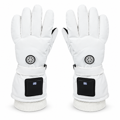 🔥 Rechargeable Heated Gloves – 3 Heat Settings, Waterproof Touchscreen Winter Gloves