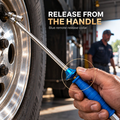 🚛 Assorted Tire Inflation Extension Rod Set, Roadside & Garage Dual Wheel Repair Helper