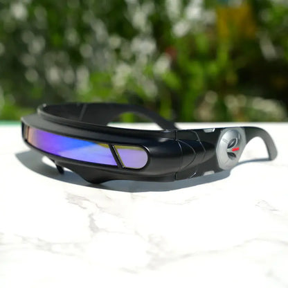 X-Energy Sunglasses Future Hero Visor Cyberpunk Eyewear Props
