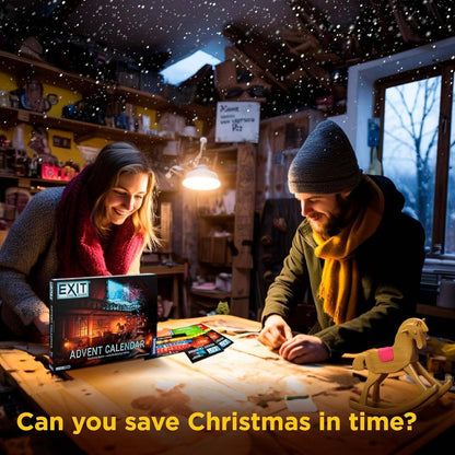 🔥 LAST DAY 50% OFF - 🎄 Escape the Workshop! Advent Calendar – 🗝️✨ 24 Days of Puzzle Adventure & Fun